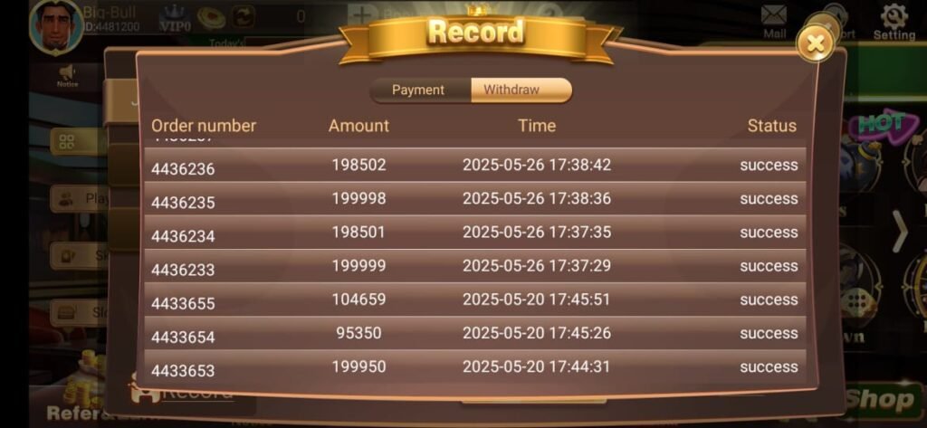 3 Patti Gold Skill Withdraw