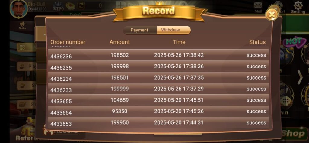3 Patti Gold Skill Withdraw Proof