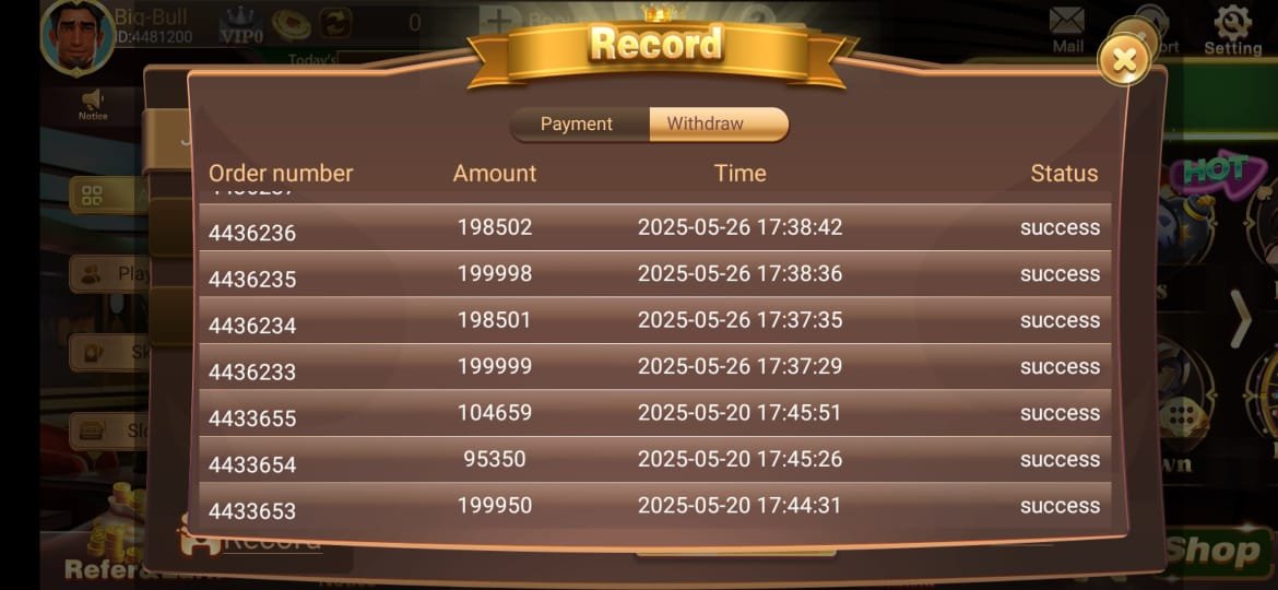 3 Patti Gold Skill Withdraw Proof