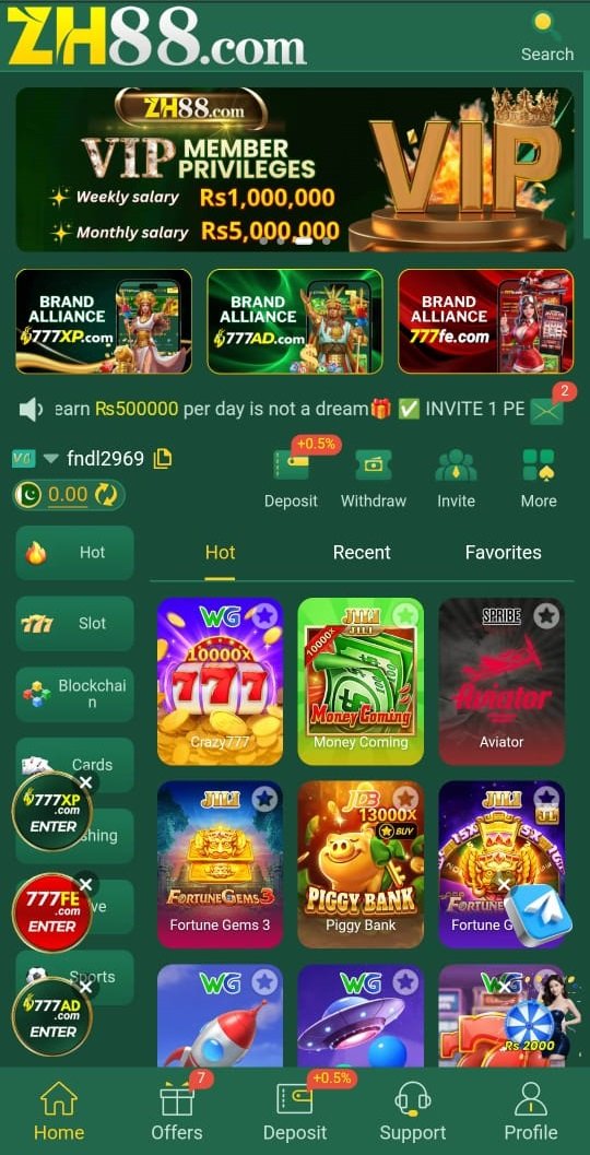 ZH88 Game APK Banner